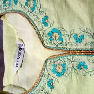 Branded  Lining Attached Kurti With Duppata