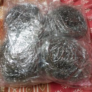 10 Steel Scrubber W Free Magic Sponge