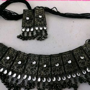 Oxidised Jewellery Set