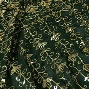 Dark Green Saree