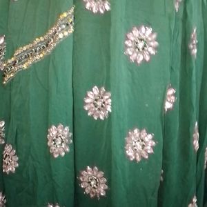 Long Slit Kurti Lehenga With Dupatta