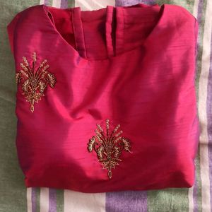 Beautiful Rose Colour kurta