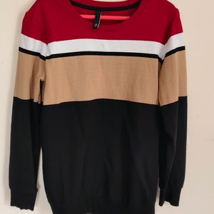 Max Striped Sweatshirt -Never Worn