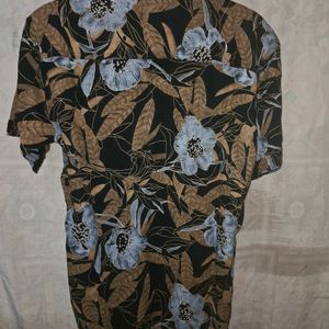 A Casual Floral Shirt