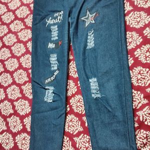 Denim Trouser