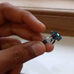 A Ring With The Blue Stone