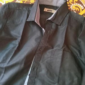 VeBNoR Casual Black Men Shirt