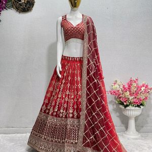 Wedding Wear Lehanga Choli. Select Any One Clr