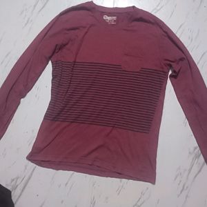 Maroon T Shirt For Men, Medium Size,