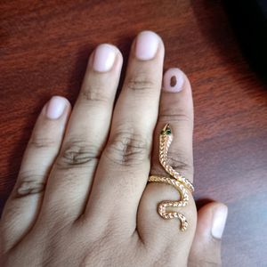 Alloy Metal Snake Ring
