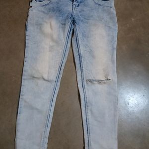 Mouse Cut Jeans For Women