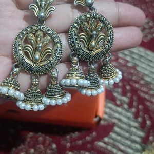 Beautiful Combo Of Jhumki Eyerings