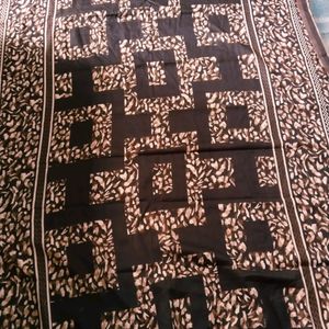 Perfect Stitching Tiger Print Suit With Cotton Dup