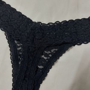 Black Lace Thong / Underwear/ Panty