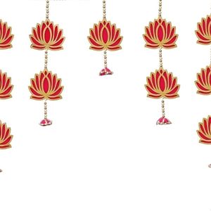 Diwali Offer💥Lotus Jhumki Bandanwar Door Hanging