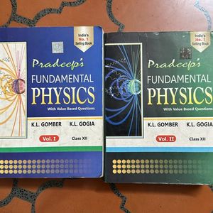 Pradeep’s Fundamental Physics VOL 1 & 2 -class XII