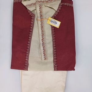 Jacket Kurta Chudidar Set