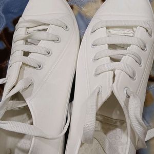 White Zudio Shoes