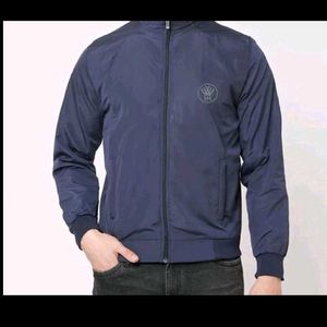 New  Xl Size Navy Blue Jacket For Men