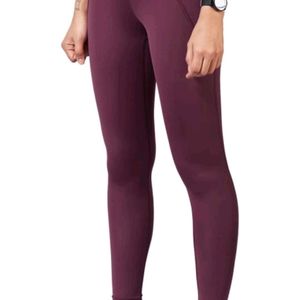 Souled Store Maroon Tights