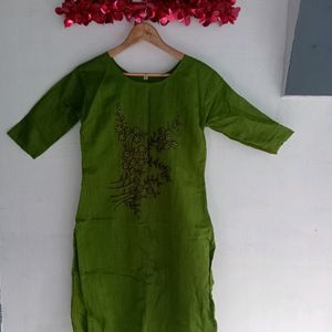 Green Kurta 🔥🔥🔥🔥 For Women