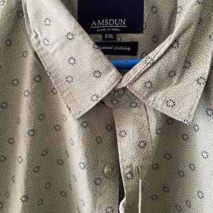 Amsdun, Regular Fit 46 Size Men Shirt