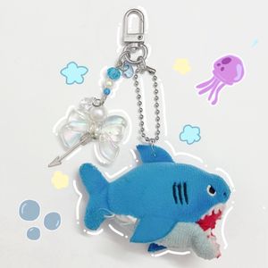 smiggle registered kawaii shark keychain 🫧