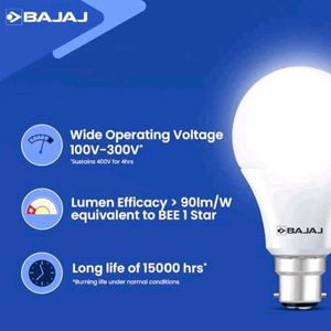 Bajaj 9w LED Bulb | Brand New | 1 Piece