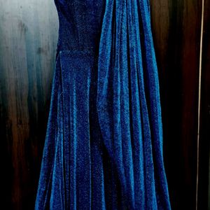 Blue havy Gown