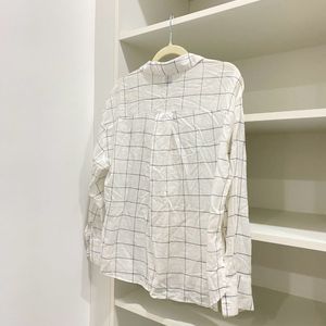 Hum & Bumper Checked Cotton Top