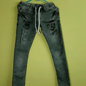 Nice And Comfortable Grey Jeans. Attractive