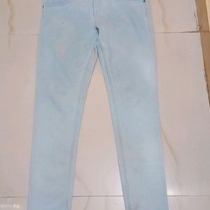 Ice Blue Slim Fit Jeans.