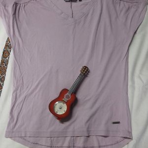 Roadster V-Neck Plain T-shirt  From Myntra