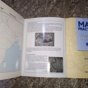 NEW Atlas And Map Practice Book (History And Geography)