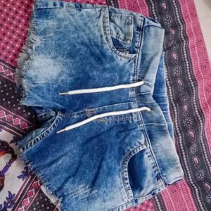 Denim Hot Pants