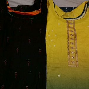 2 Cotton Kurti Combo Xxl