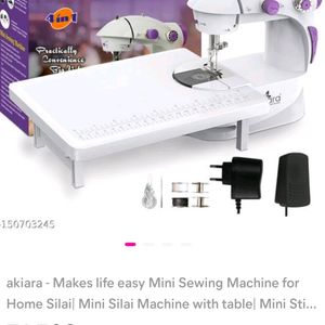 Brand new Akiara 4 in 1mini sewing machine with table