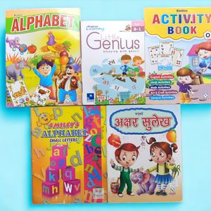 Kids Learning Book (Pack Of 5) Age 3+