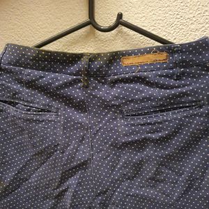 Navy Blue White Dot Shorts (Men's)