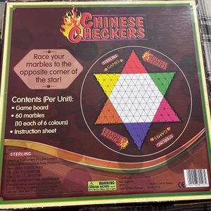 Cardboard Game Chinese Checkers,Large Size 12 Inch