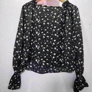 Daisy Printed Top