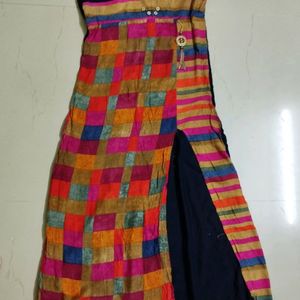 Sleeveless Multicolor One-piece For Women's