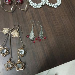 Combo Of 6 Big Earrings