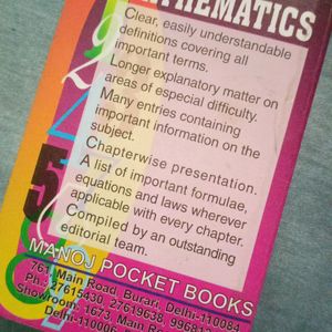 A Handbook Based On Maths Formulas