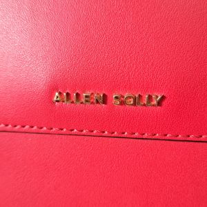 Allen Solly Red Handheld/ Sling Bag