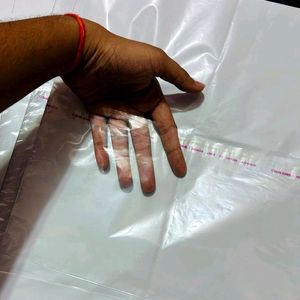 Packaging Material (5 Polythene Bags, 2 Tapes)