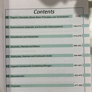 NEET Organic Chemistry reference Book