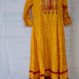 Malti Colour Anarkali Kurti