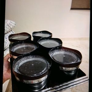 Serving Tray With 6 Bowls