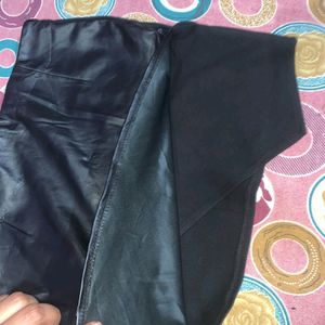 Half Leather Skirt